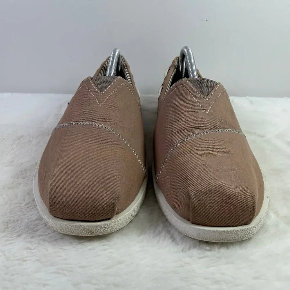 BOBS from Skechers Slip-On Shoes – Women’s Size 12 – Brown/Taupe – Memory Foam